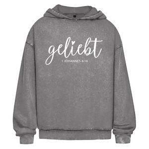 Oversize Washed Hoodie geliebt