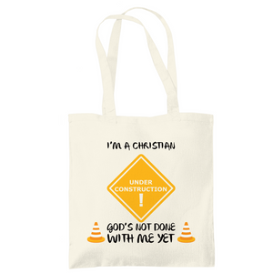 Tragetasche christian under construction