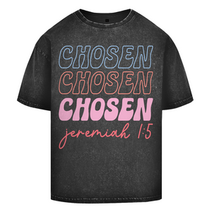 Oversize Washed T-Shirt chosen jeremiah 1:5