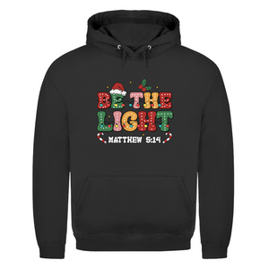 Herren Hoodie be the light matthew 5:14
