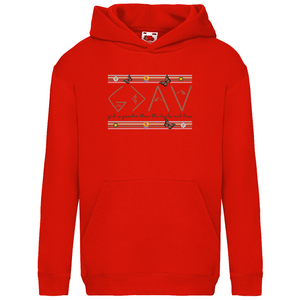 Kinder Hoodie god is greater