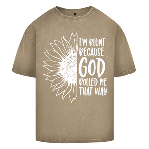 Oversize Washed T-Shirt god rolled my that way