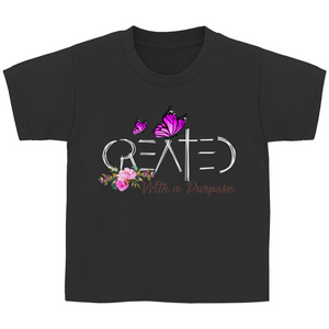 Kinder T-Shirt created with a purpose