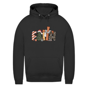 Damen Hoodie faith weihnachtsmotiv