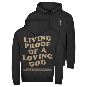 Zipper Hoodie a loving god 1 john 4:9-10