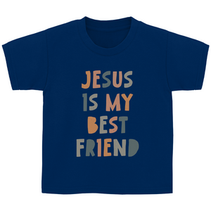 Kinder T-Shirt jesus is my best friend