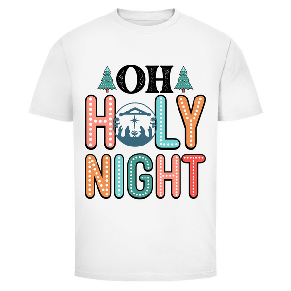 Herren T-Shirt oh holy night