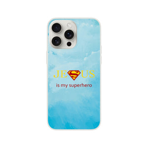 jesus is my superhero iPhone-Hülle