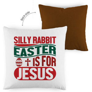 Kopfkissen zweifarbig silly rabbit ostern osterhase