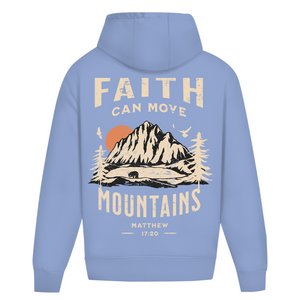 Oversize Hoodie Ohne Kordel faith can move mountains matthew 17:20