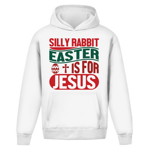 Oversize Hoodie Ohne Kordel silly rabbit easter is for jesus