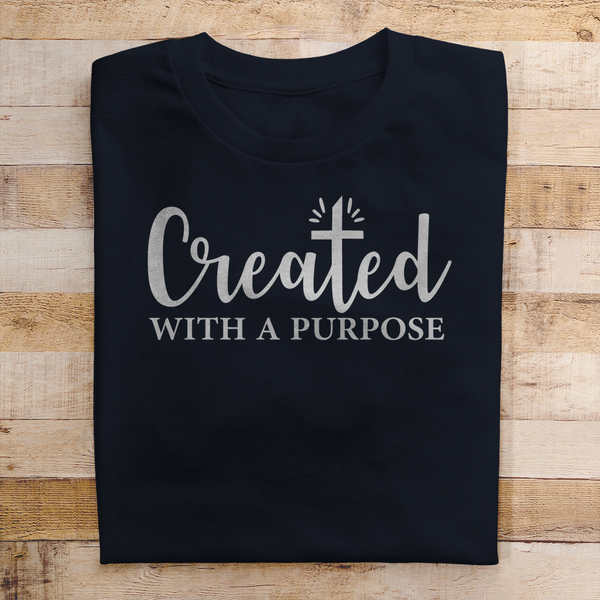 Herren T-Shirt created with a purpose