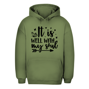 Unisex Oversize Hoodie it is well with my soul