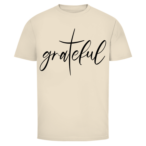 Herren T-Shirt grateful