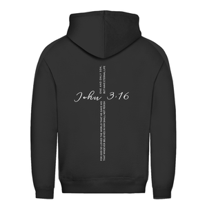 Damen Hoodie for god so loved the world john 3:16
