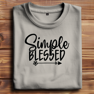 Oversize T-Shirt simple blessed