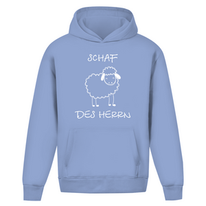 Oversize Hoodie Ohne Kordel schaf des herrn