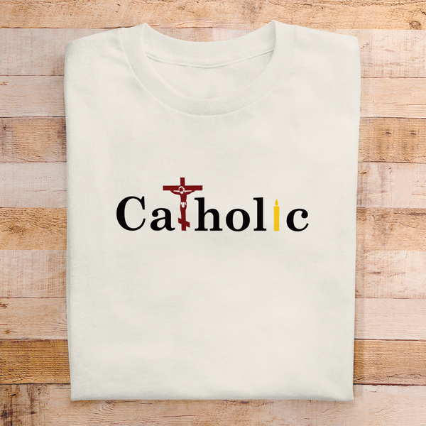 Herren T-Shirt catholic