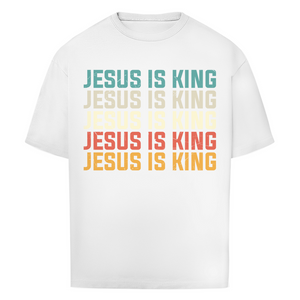 Oversize T-Shirt jesus is king vintage