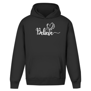 Oversize Hoodie Ohne Kordel believe