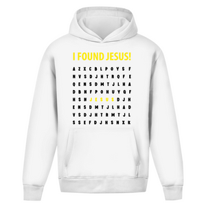 Oversize Hoodie Ohne Kordel i found jesus