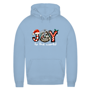 Damen Hoodie joy to the world