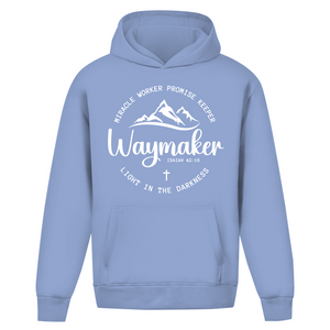 Oversize Hoodie Ohne Kordel waymaker isaiah 42:16