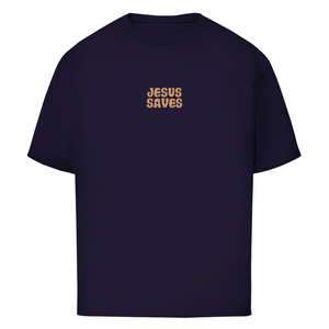 Oversize T-Shirt jesus saves john 3:16-17