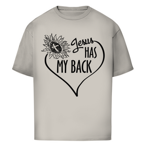 Oversize T-Shirt jesus has my back