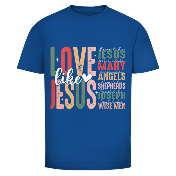 Herren T-Shirt love like jesus