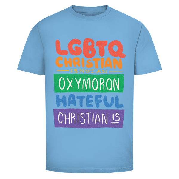 Herren T-Shirt lgbtq christian