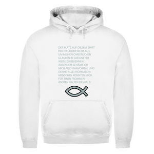 Herren Hoodie ICHTHYS spruch