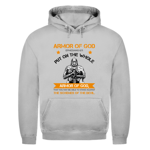 Herren Hoodie armor of god ephesians 6:11