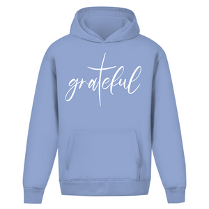 Oversize Hoodie Ohne Kordel grateful