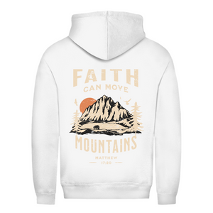 Damen Hoodie faith can move mountains matthew 17:20