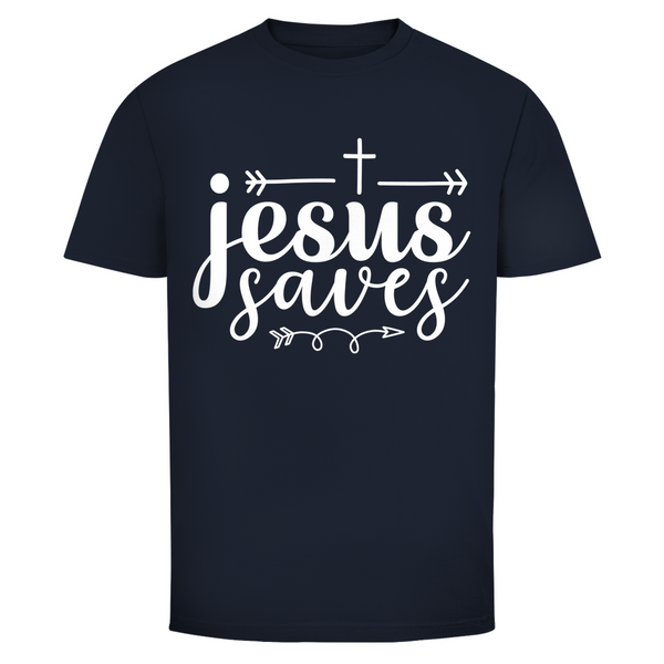 Herren T-Shirt jesus saves