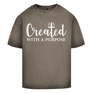 Oversize Washed T-Shirt created with a purpose