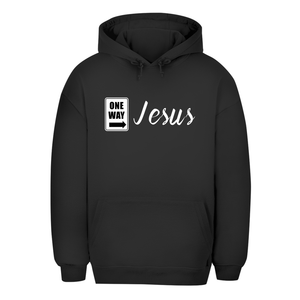 Unisex Oversize Hoodie one way jesus