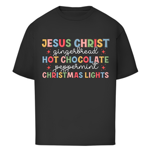 Oversize T-Shirt jesus christ gingerbread