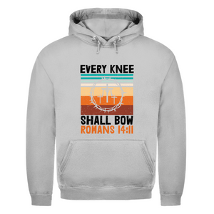 Herren Hoodie every knee shall bow romans 14:11