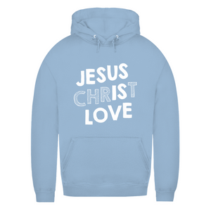 Damen Hoodie jesus christ love