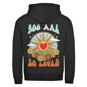 Zipper Hoodie you are so loved john 3:16