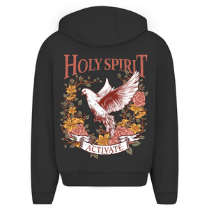 Oversize Zipper Hoodie holy spirit activate