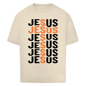 Oversize T-Shirt jesus kreuz