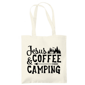 Tragetasche jesus coffee camping