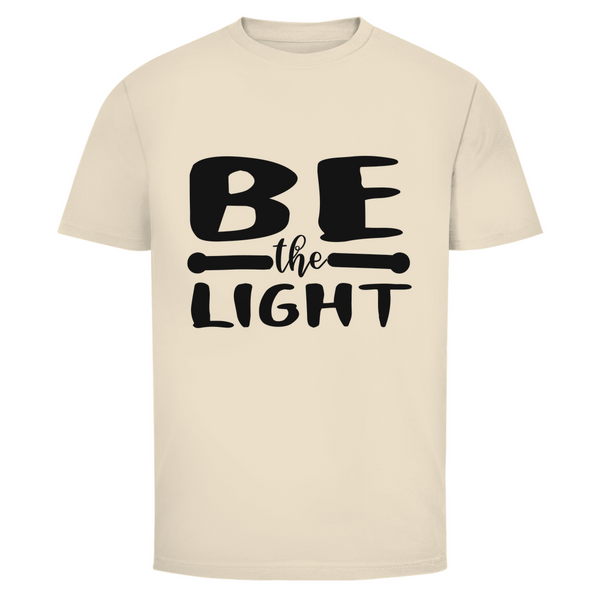 Herren T-Shirt be the light