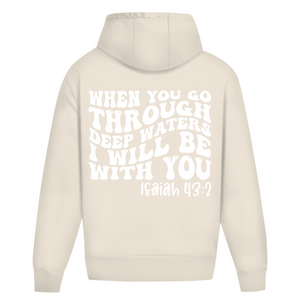 Oversize Hoodie Ohne Kordel then you god through deep waters