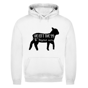 Herren Hoodie he left the 99