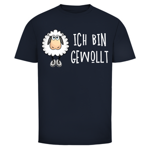Herren T-Shirt ich bin gewollt