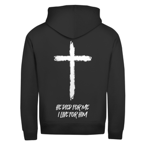 Zipper Hoodie he died for me i live for him